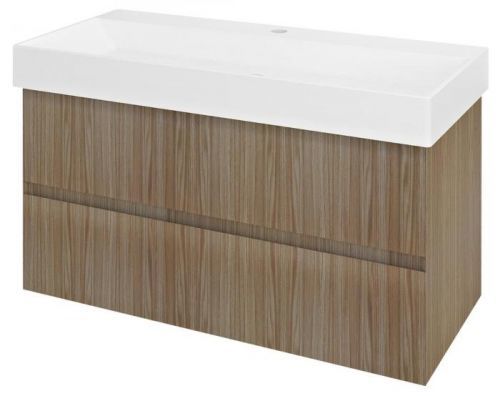 SAPHO FILENA umyvadlová skříňka 95x51,5x43cm, dub FID1210D