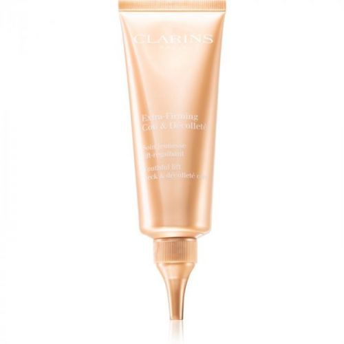 Clarins Extra-Firming Youthful Lift Neck & Décolleté Care zpevňující krém na krk a dekolt proti vráskám a tmavým skvrnám 75 ml