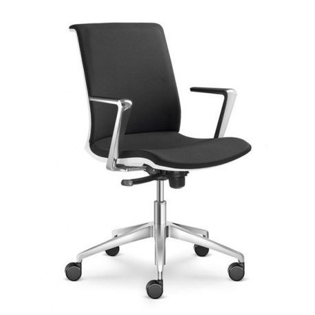 LD seating Kancelářská židle LYRA NET 214-F80-N6 bez područek GALERIE - Čalounění LD seating LÁTKY 1 / DINO, ERA, ONE 2021