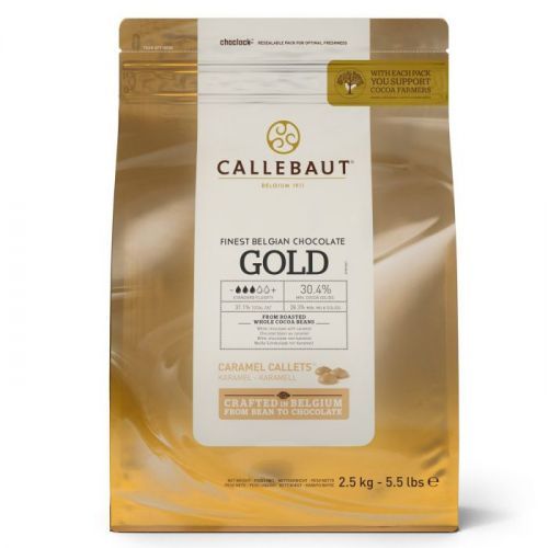 Čokoláda Gold Callebaut 2,5 kg