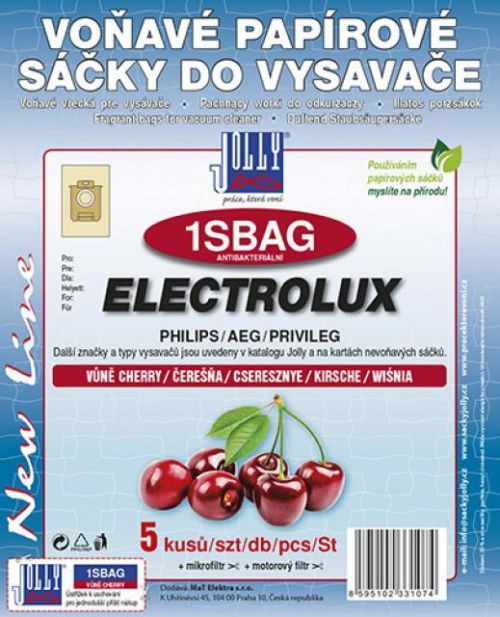 Jolly Sáčky JOLLY 1SBAG papírové voňavé (aroma cherry) 5ks