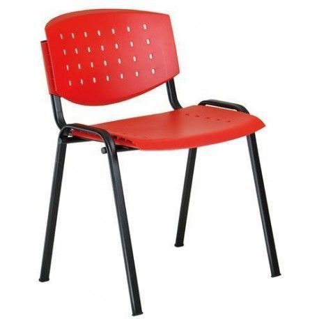 Alba Plastová židle LAYER bez područek Barva plastu Alba tmavě modrá Barva kostry černá kostra