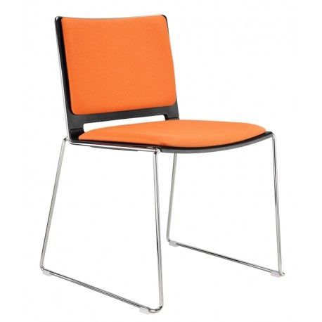 Alba - Empire Plastová židle FILO s čalouněním Barva plastu Alba bílá (F) GALERIE - Čalounění Alba LÁTKY 1 / FILL, SUEDINE