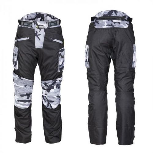 Pánské moto kalhoty W-TEC Kaamuf Barva Black Camo, Velikost 5XL