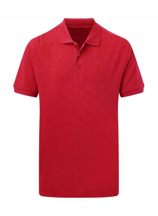 Polokošile SG Cotton Polo - červená, 3XL