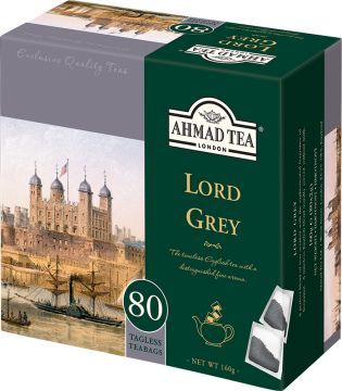 Ahmad Tea (čaj) Čaj Lord Grey - černý čaj 80ks Ahmad Tea