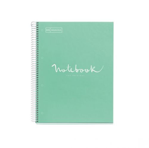 Miquelrius poznámkový blok Emotions A4, 90 g - tečky mentolový