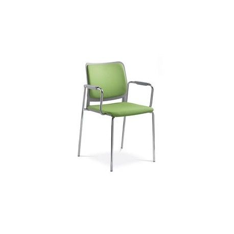 LD seating Plastová židle TIME 172 B s područkami GALERIE - Čalounění LD LÁTKY (E) / FLORIDA, DINO, ERA Barva plastu LD plast - bílá