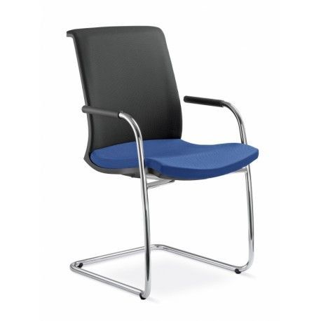 LD seating Konferenční židle LYRA NET 204-Z Barva kostry šedá kostra (metallic) GALERIE - Čalounění LD seating LÁTKY 1 / DINO, ERA, ONE 2021
