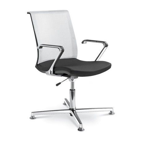 LD seating Kancelářská židle LYRA NET 203-F34-N6 bez područek LÁTKY 2 / VALENCIA, XTREME, ASPECT, STYLE, CURA 2021 SÍŤOVINY NET