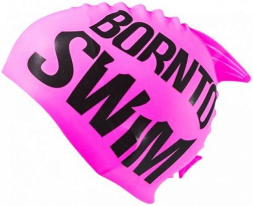 BornToSwim Guppy Junior Swim Cap Růžová