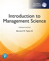 Introduction to Management Science, Global Edition (Taylor Bernard W.)(Paperback / softback)