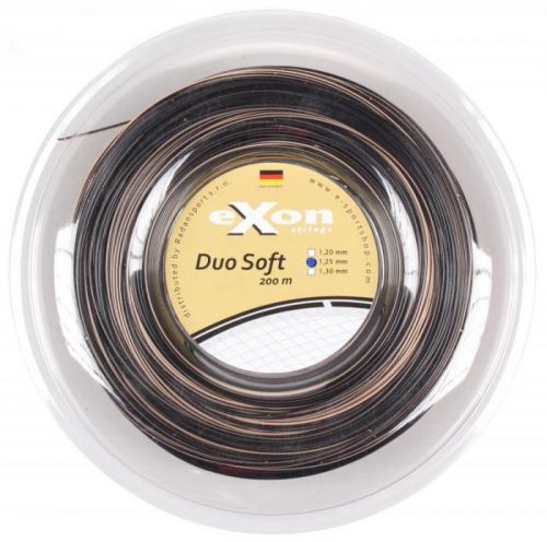 Exon Duo Soft 200 m 1,30mm černá-stříbrná