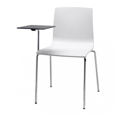Scab Plastová židle ALICE se stolkem Barva plastu Scab Lněná Přídavný stoleček Se sklopným plastovým stolečkem