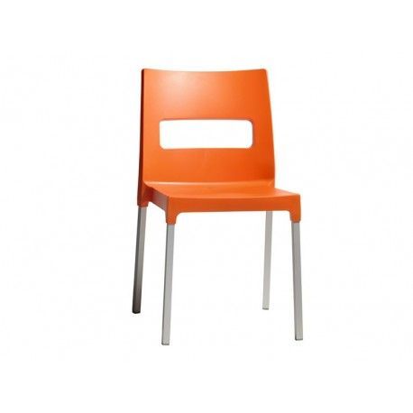 Scab Plastová židle MAXI DIVA Barva plastu Scab Holubičí šedo-hnědá 2203
