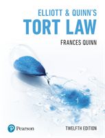 Elliott & Quinn's Tort Law (Quinn Frances)(Paperback / softback)