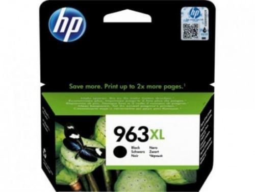 3JA30AE Inkjet cartridge pro OfficeJet Pro 9010, 9020 tiskárny, HP 963XL, černá, 2000 stran, 3JA30AE