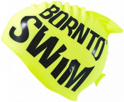 BornToSwim Guppy Junior Swim Cap Žlutá