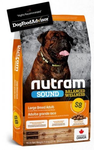 NUTRAM dog   S8 -  ADULT  LARGE  - 11,4kg