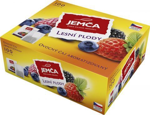 Lesní plody - ovočný čaj 100x2g Jemča