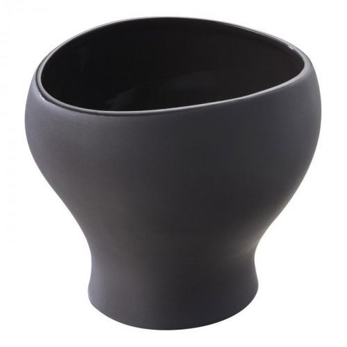 REVOL Miska na polévku V 0,45 l Likid & Solid, uvnitř černá glazura