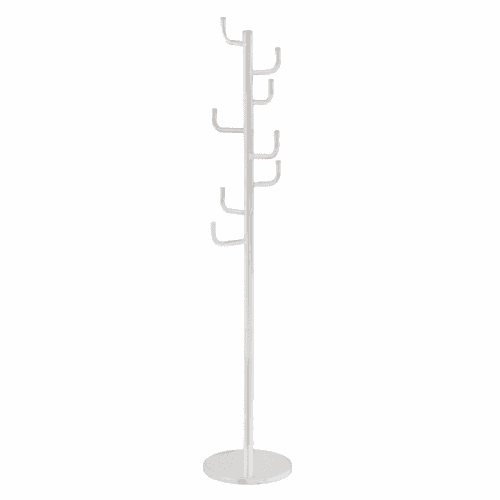 Věšák, bílá/mramor, ELDER