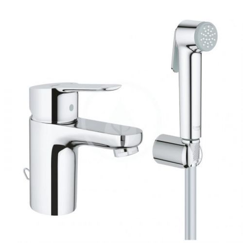 GROHE Edge Umyvadlová baterie s bidetovou sprškou, chrom 23757000