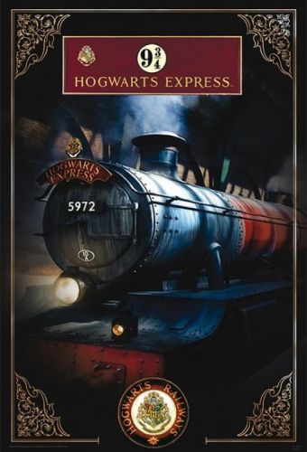 ABY STYLE Plakát, Obraz - Harry Potter - Hogwarts Express, (61 x 91,5 cm)