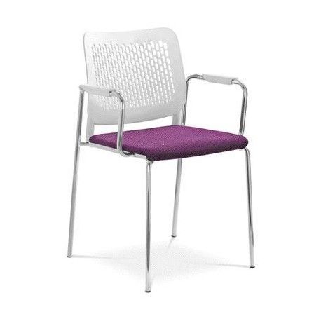 LD seating Plastová židle TIME 171-N4, BR GALERIE - Čalounění LD seating LÁTKY 1 / DINO, ERA, ONE 2021 Barva plastu LD plast - bílá