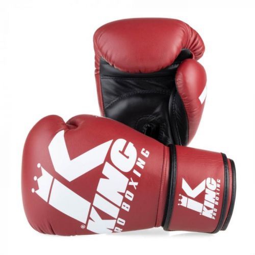 King Pro Boxing boxerské rukavice Platinum 4 - červená červená 14