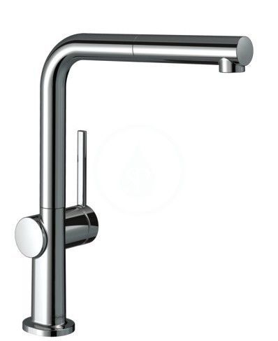 HANSGROHE M54 Dřezová baterie Talis s výsuvnou koncovkou, sBox, chrom 72809000