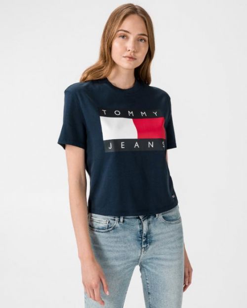 Tommy Jeans Triko Modrá