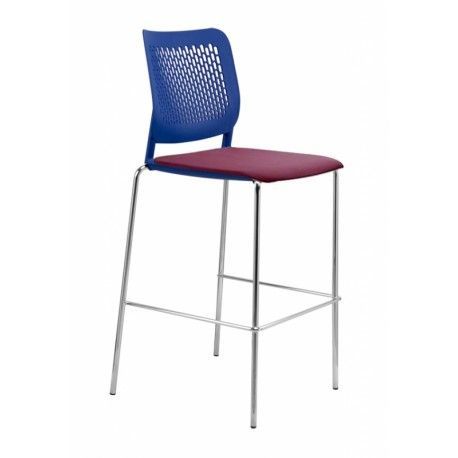 LD seating Barová židle TIME 176-N4 Barva plastu LD plast - bílá LÁTKY (E) / FLORIDA, DINO, ERA