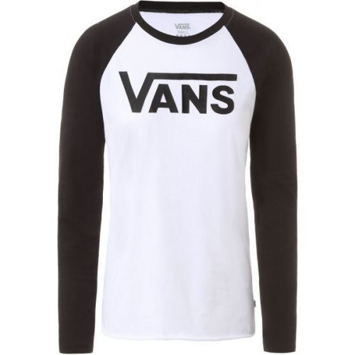 Triko Vans Flying V L/S Raglan Wms - Bílá - M