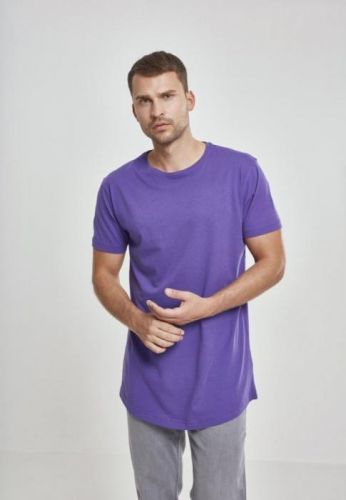 Shaped Long Tee - ultraviolet L