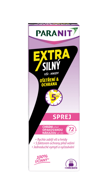 Paranit Extra silný sprej 100ml + Hřeben