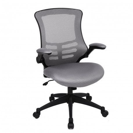 SONGMICS Kancelářská židle LINDY G81 šedá Barva síťoviny DSG šedá síťovina