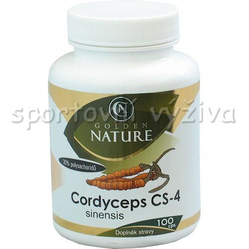 Golden Natur Cordyceps 30% polysacharidů 100 kapslí