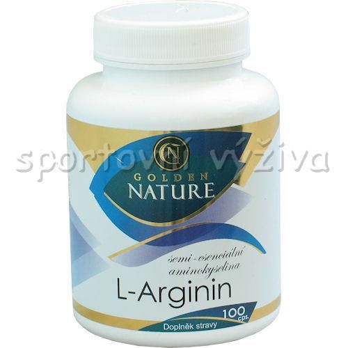 Golden Natur L-Arginin 100 kapslí