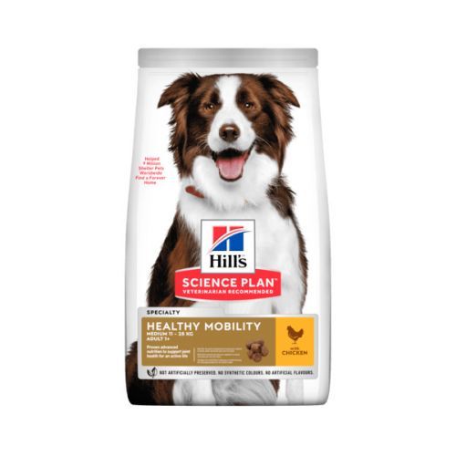 Hill's science plan canine adult healthy mobility medium chicken 14kg