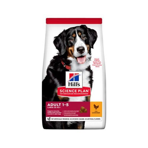 Hill's science plan canine adult large breed chicken 14kg