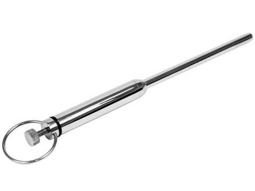 Rimba Vibrační dilatátor Urethral Vibrating Sound - kovový, 20 cm