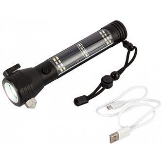 JAF Capture - Multifunkční Svítilna Solar Power Flashlight (526)