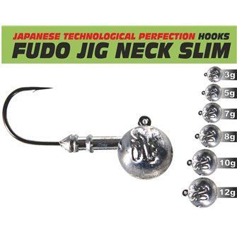 Fudo JIG s krčkem 1/0 balení 5ks 10g