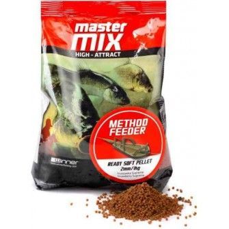 Method Feeder Ready Soft Pellet 2mm / 1kg, měkké pelety Mulberry Plus