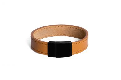 Cognac Leather Bracelet XS=15-16 cm