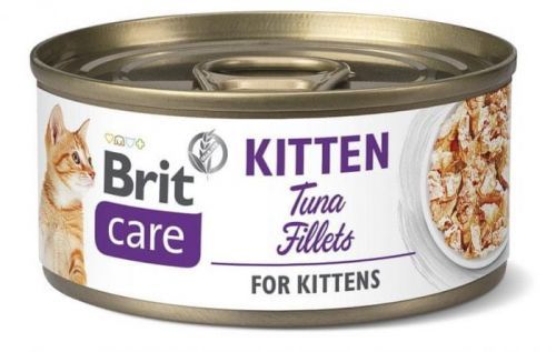 Brit Care Cat Kitten Tuna Fillets 24x70 g