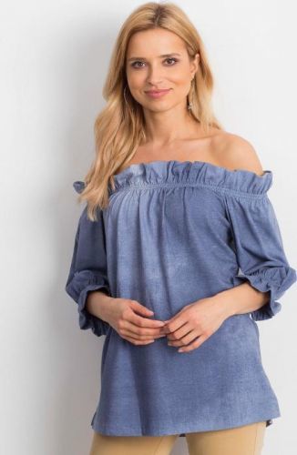 Gatio Dámská halenka Barva: Modrá, Velikost: UNI