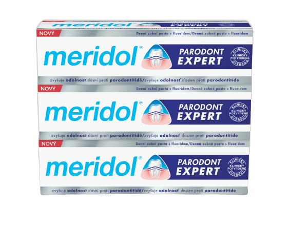 Meridol Zubní pasta Parodont Expert 3x 75ml