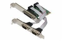 EVOLVEO Serial RS232 & LPT PCIe, rozšiřující karta, KAE-RS232-LPT